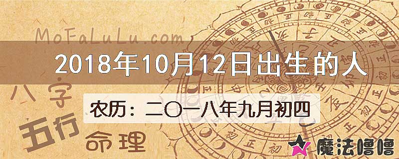 2018年10月12日出生的人