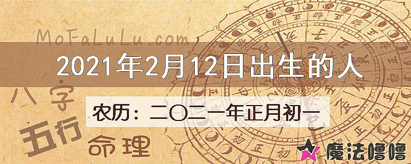 2021年2月12日出生的八字怎么样？
