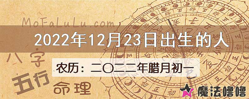 2022年12月23日出生的八字怎么样？