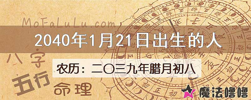 2040年1月21日出生的人